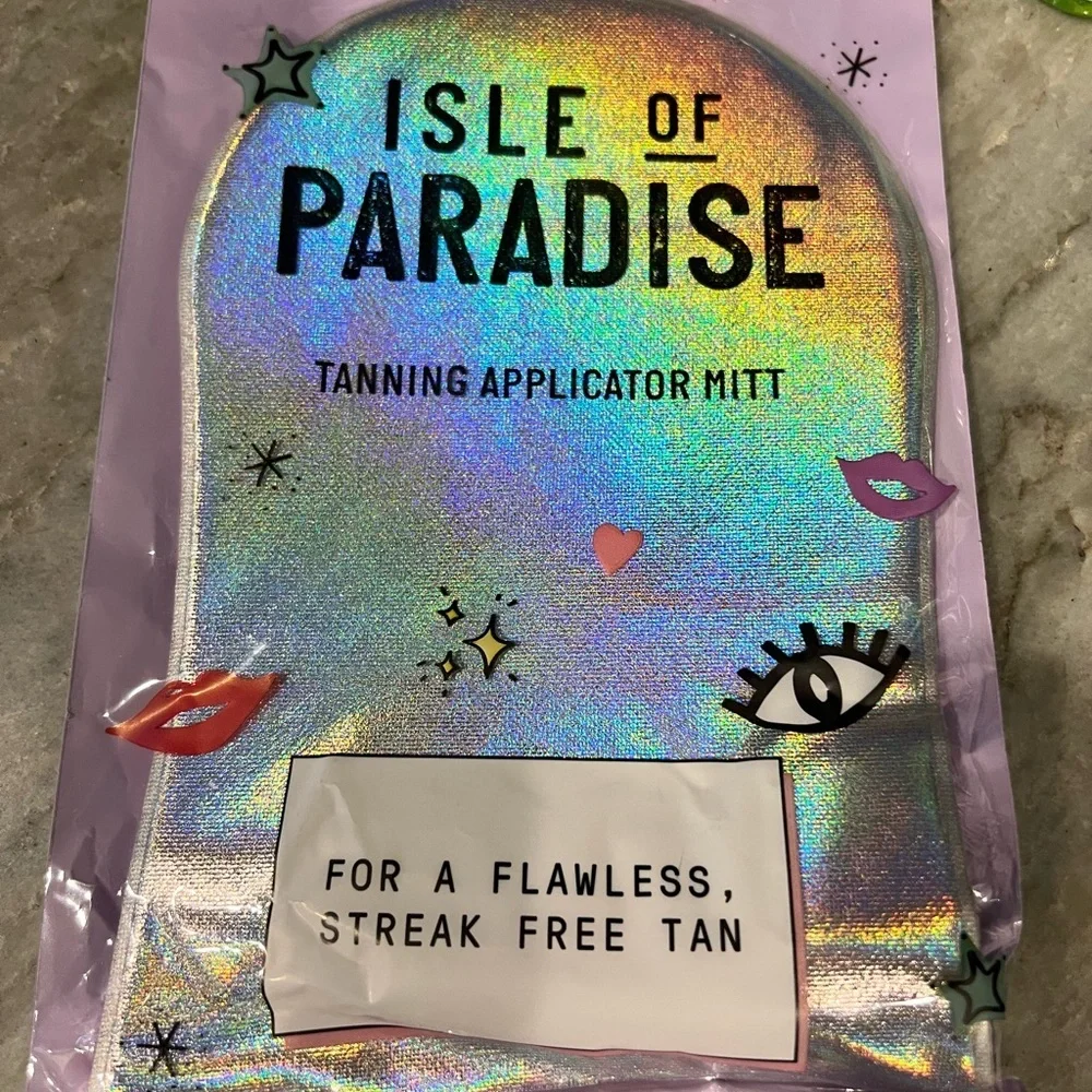 NWT SEALED Isle of Paradise Self-Tanning Mousse, Drops & Mitts Teenage Kids Gift